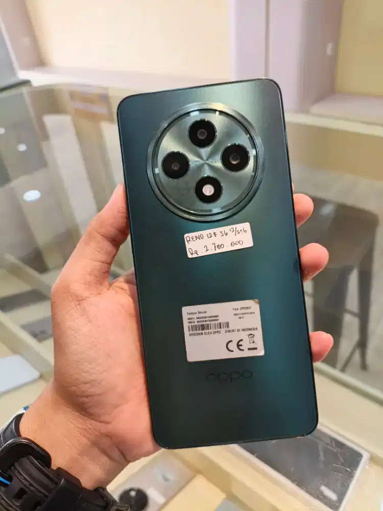 Oppo reno 12F ram 12/256 GB