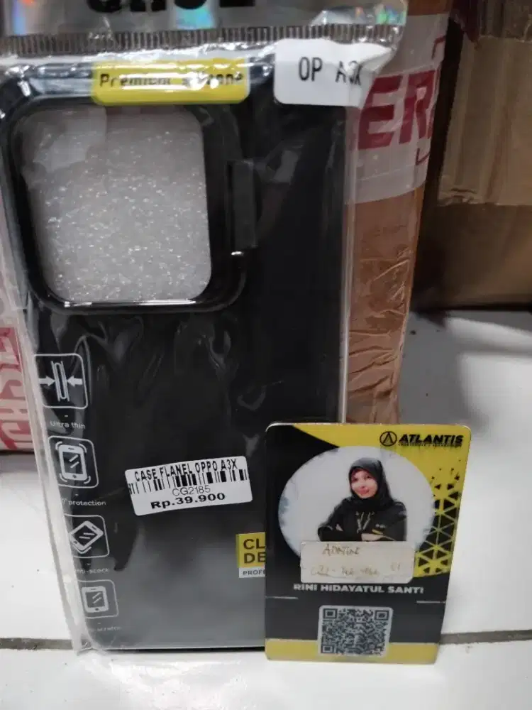 CASE FLANEL OPPO A3X | ATLANTIS DAHSYAT