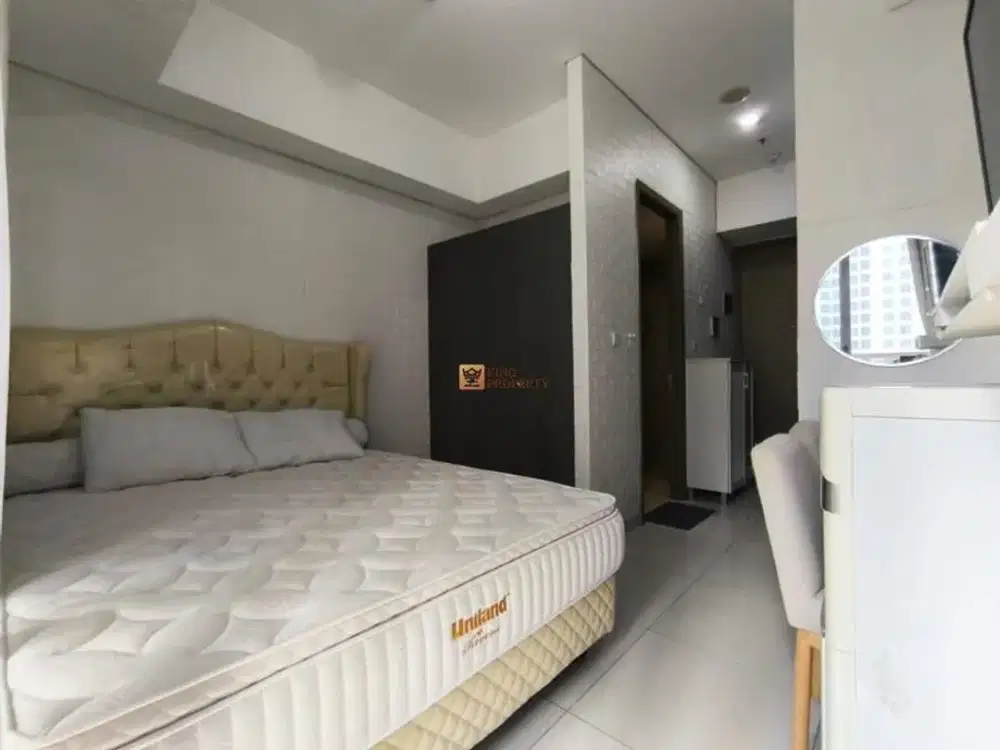 Terkoneksi ke Hublife Mall TA, Dijual Studio di Taman Anggrek Residence Full Furnish, Fasilitas Kolam Renang, Clubhouse, Lapangan Baset & Tennis, Gym