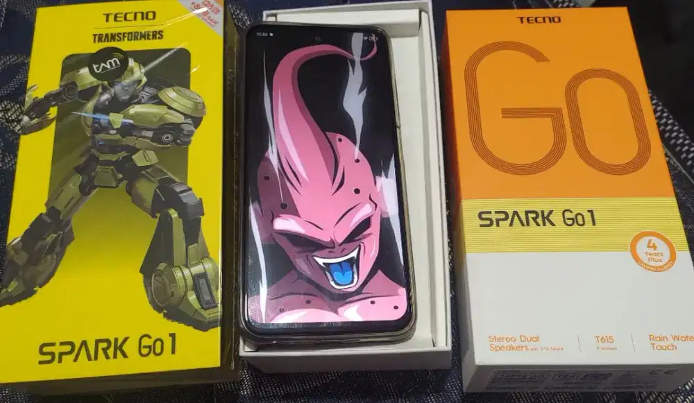 Techno Spark Go 1 Hitam 128GB hitam