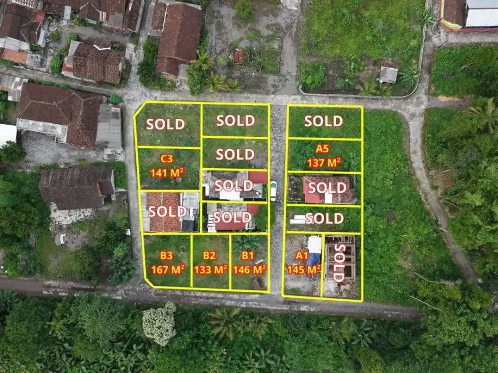 SHM Pecah Siap Balik Nama, Akses Jalan Kaliurang KM 13