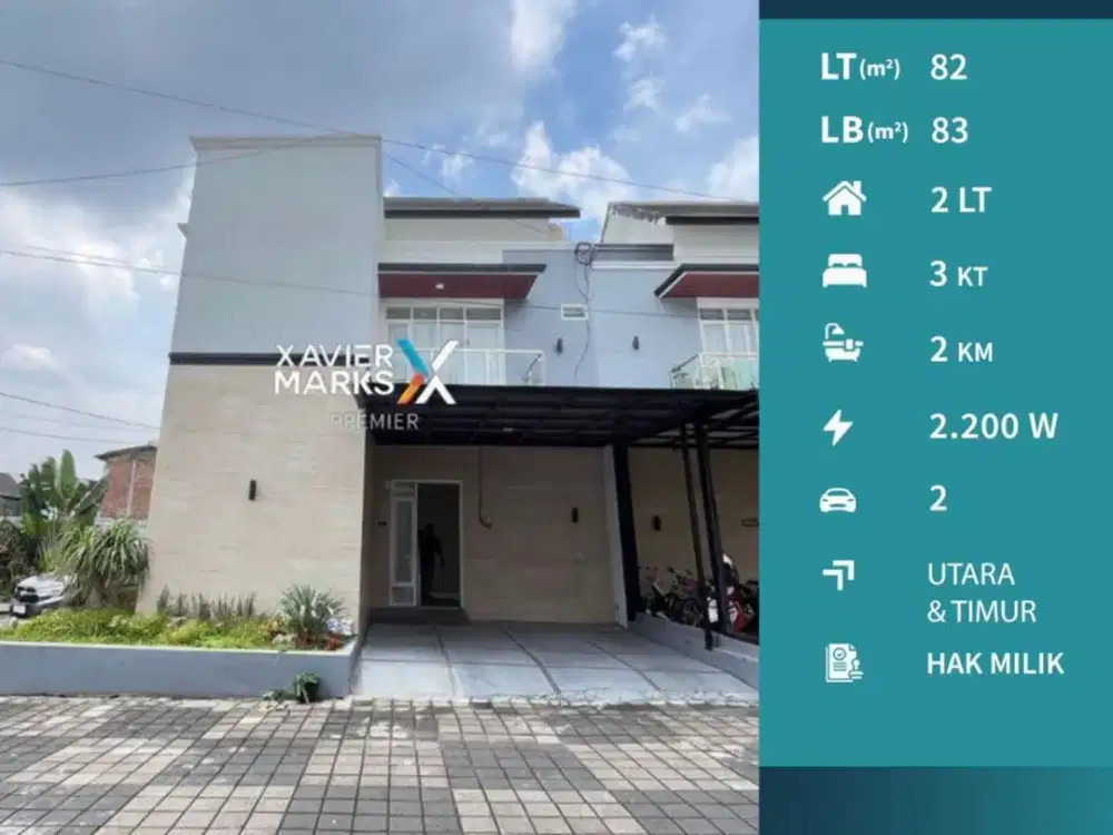 Dijual Rumah Hook Terawat Minimalis di Karangploso, Malang