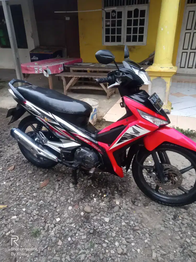 Supra x 2014 injek lengkap pajak 2x plat B dki