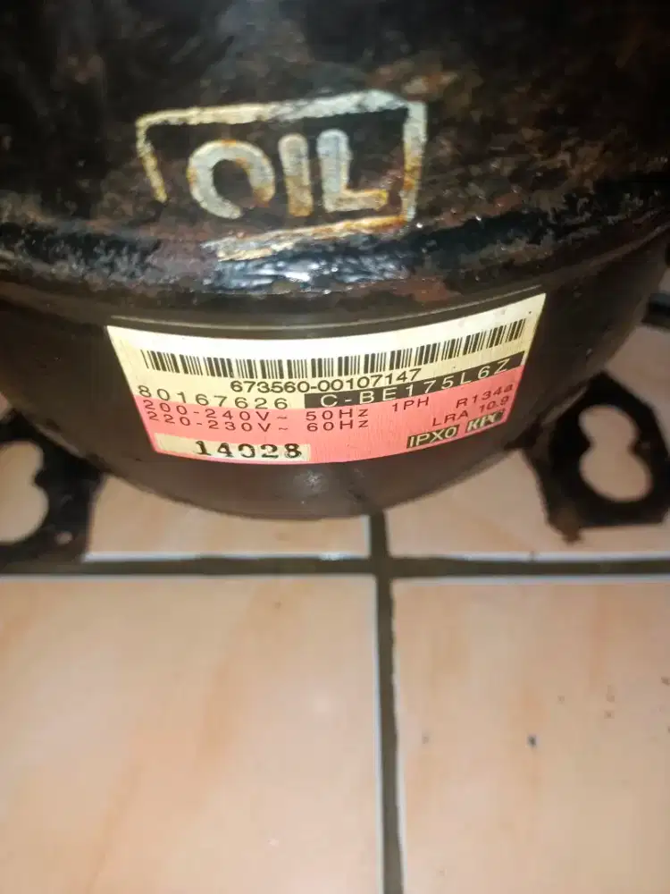 Jual compressor frizer 5 rak copotan masih ok