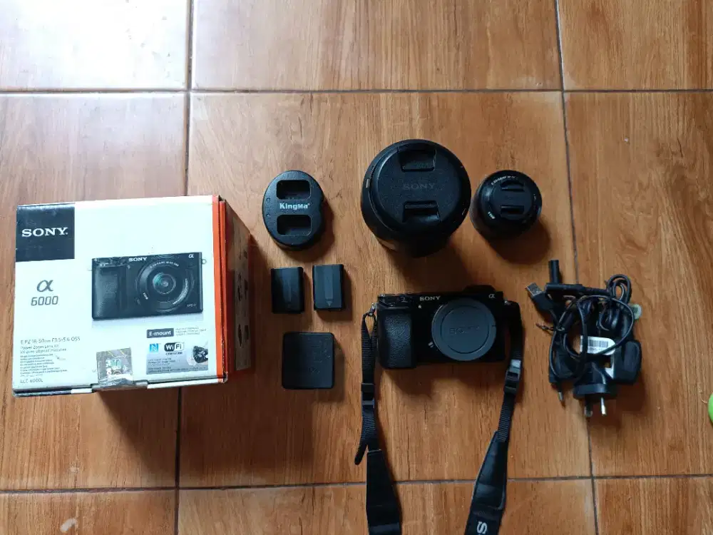 Sony a6000 + lensa 18-105