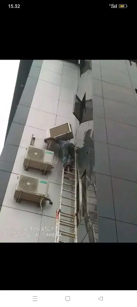 Bongkar pasang AC servce,AC mesin cuci pompa air tv,,dlll