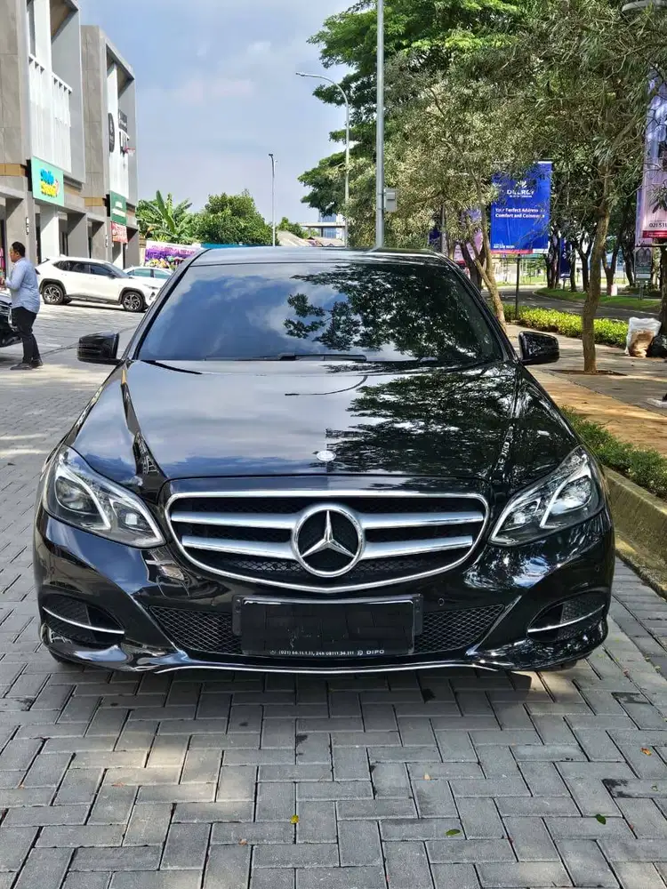 [Harga Terbaik!!] Mercedes Benz E250 Avantgard Line NIK 2015 Hitam