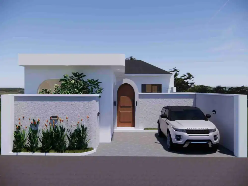 For sale Vila 1 Lantai 2 bedroom semi furnished dekat GWK Jimbaran