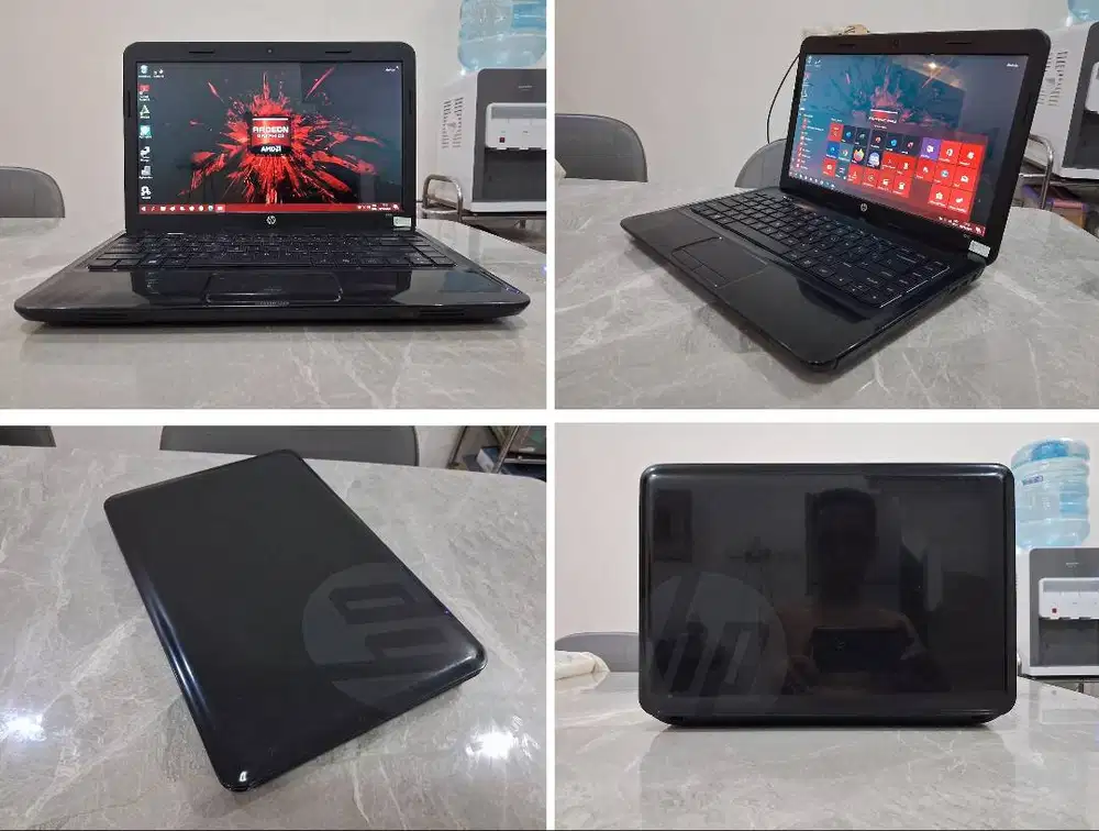 Laptop HP 14 8GB SSD ReadyUp Batre BARU Garansi BerVGA AMD 3330MX ajib