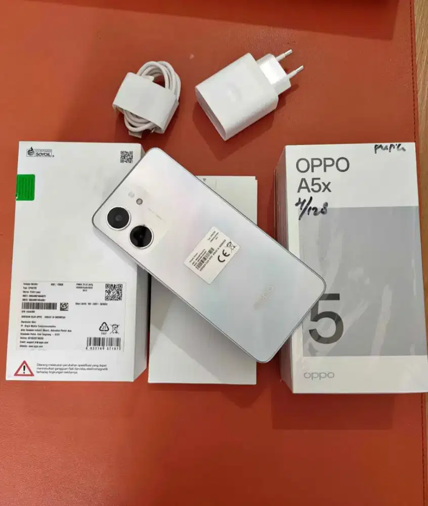 PROMO WOW‼️OPPO A5x (4+4/128) Promo hp baru, segel dan murah