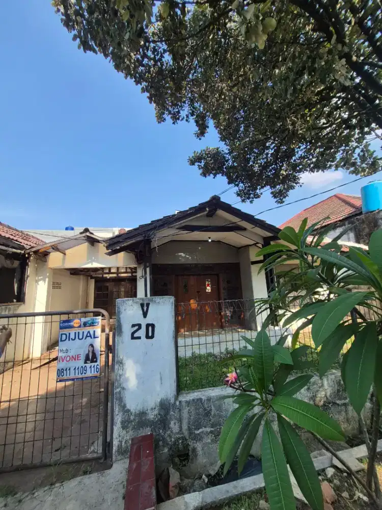 DIJUAL RUMAH BANGUN REKSA INDAH II. TANPA PERANTARA. JARANG ADA