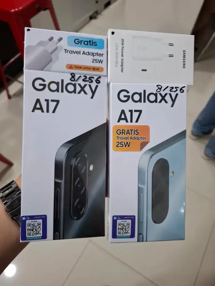 NEW SAMSUNG A17 NFC 8/256GB FREE ACSESORIS ORI GARANSI RESMI