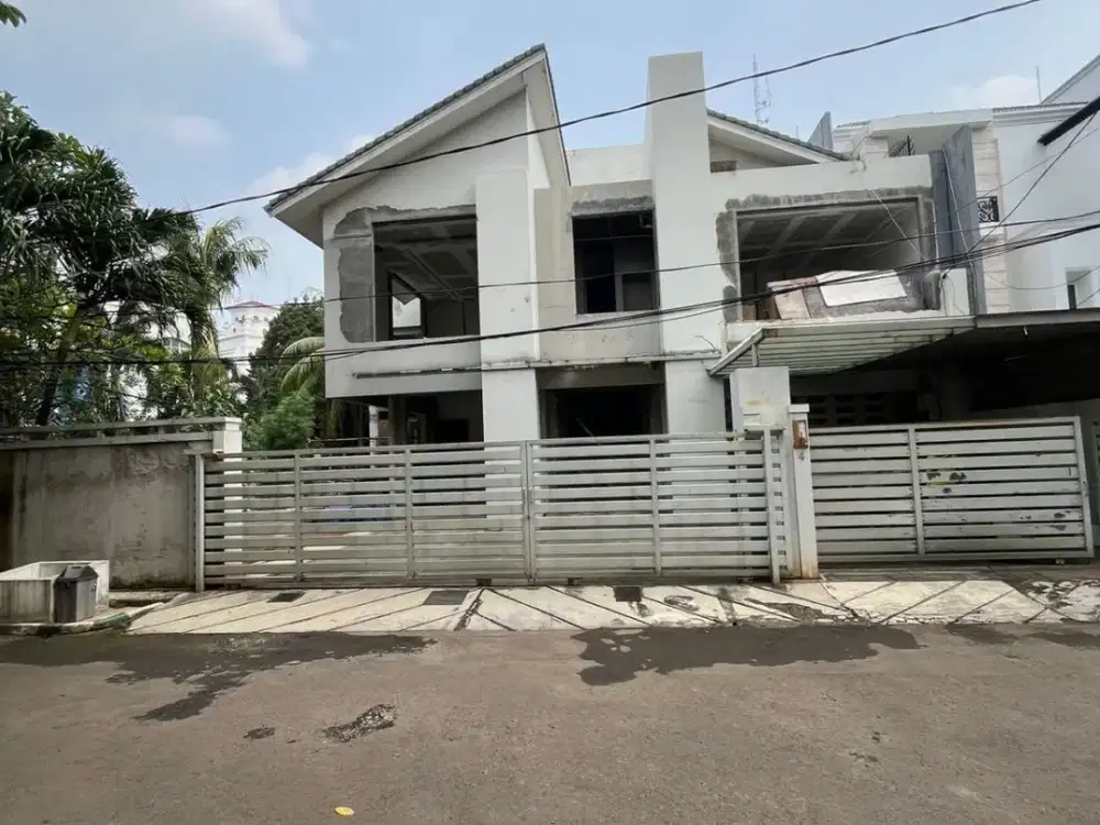 Dijual Rumah Mewah di Patal Senayan 4 Lokasi Bangunan Hoek