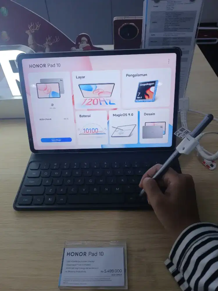 Honor pad 10 8+8 256GB include spen dan keyboard cover