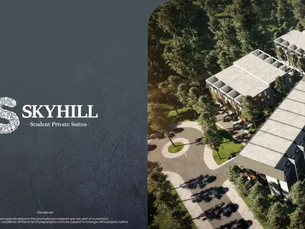 Investasi Kost-Kostan di Skyhill @Dago Bandung Ukuran 5X16m2