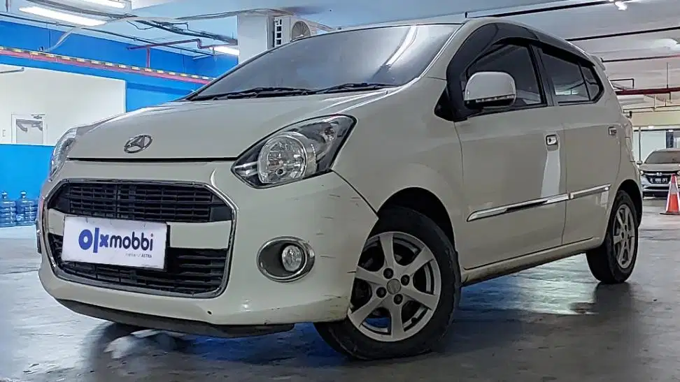 TDP 3,JT Daihatsu Ayla 1.0 X Bensin-AT Putih 2014