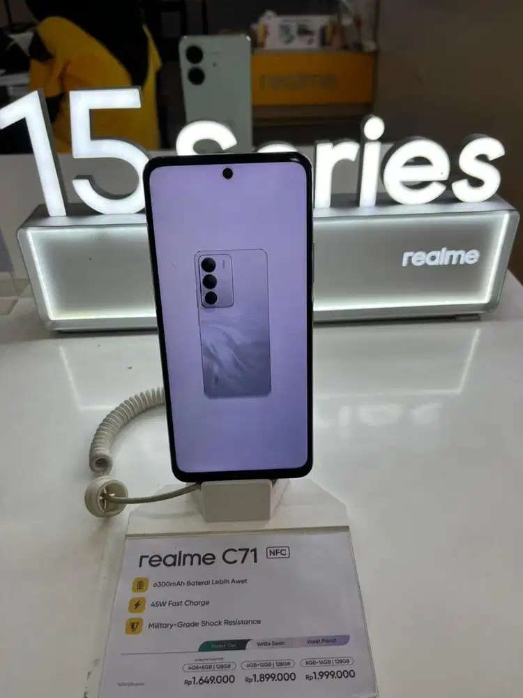 Promo hp realme C71 bunga 0% free 2x cicilan