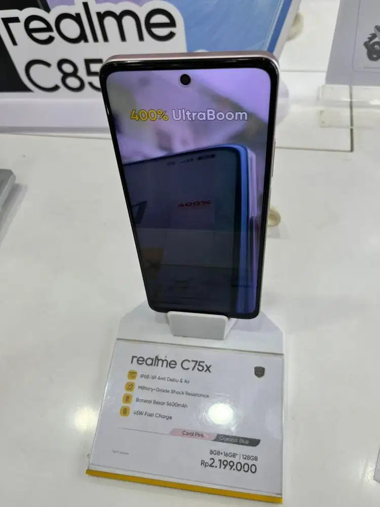Promo hp realme C75 bunga 0% free 2x cicilan