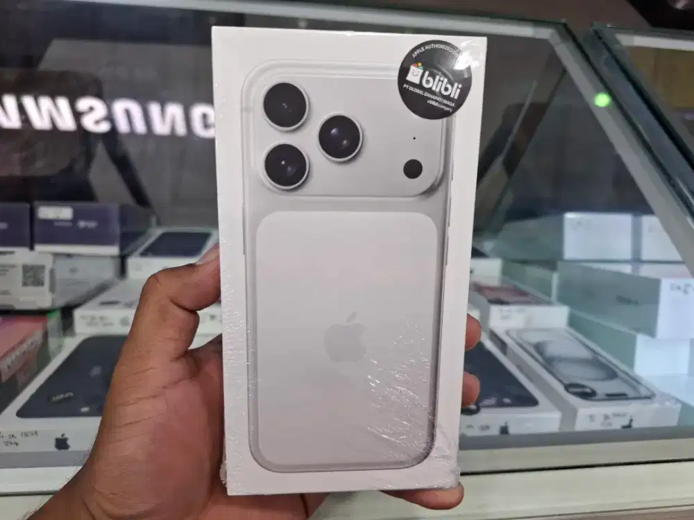 IPHONE 17 PRO 512GB SILVER BARU SEGEL PROMO MURAH