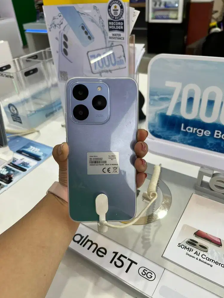 Promo hp realme 15T bunga 0% free 2x cicilan