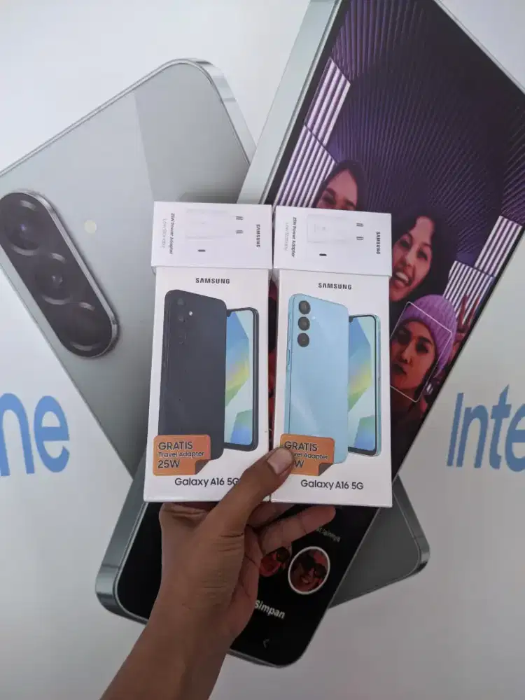 Berminat silahkan WA Samsung Galaxy A16 5G 8/256 Garansi resmi 1thn