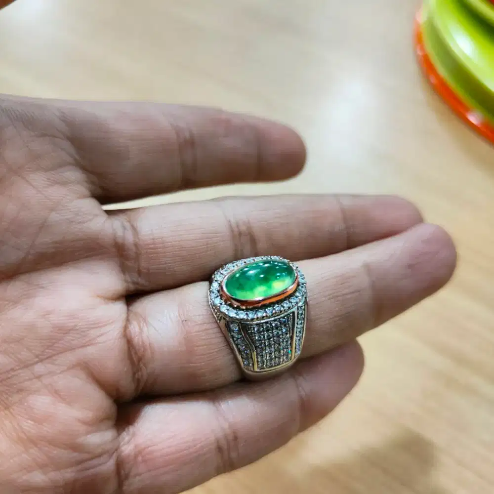 batu lumuik indocrase batu kristal giwang warna enak ukran pas ngantor