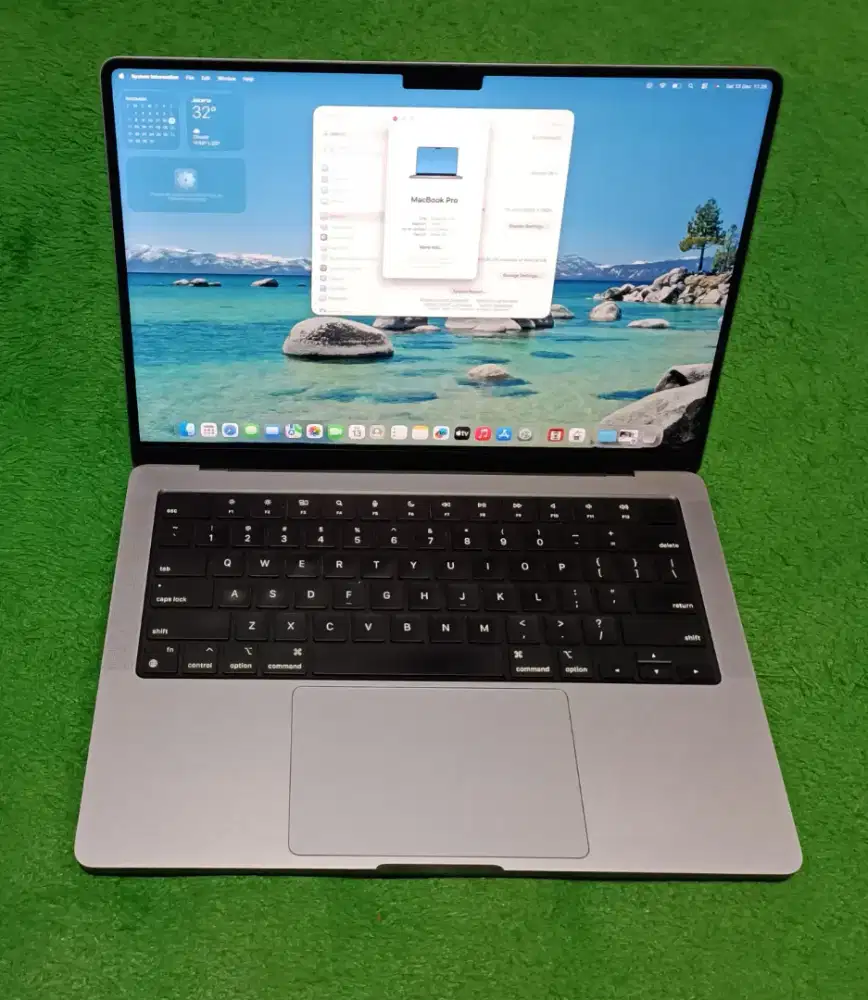 Apple MacBook M1 Pro 2021 14inch M1 16/512 Grey Murah