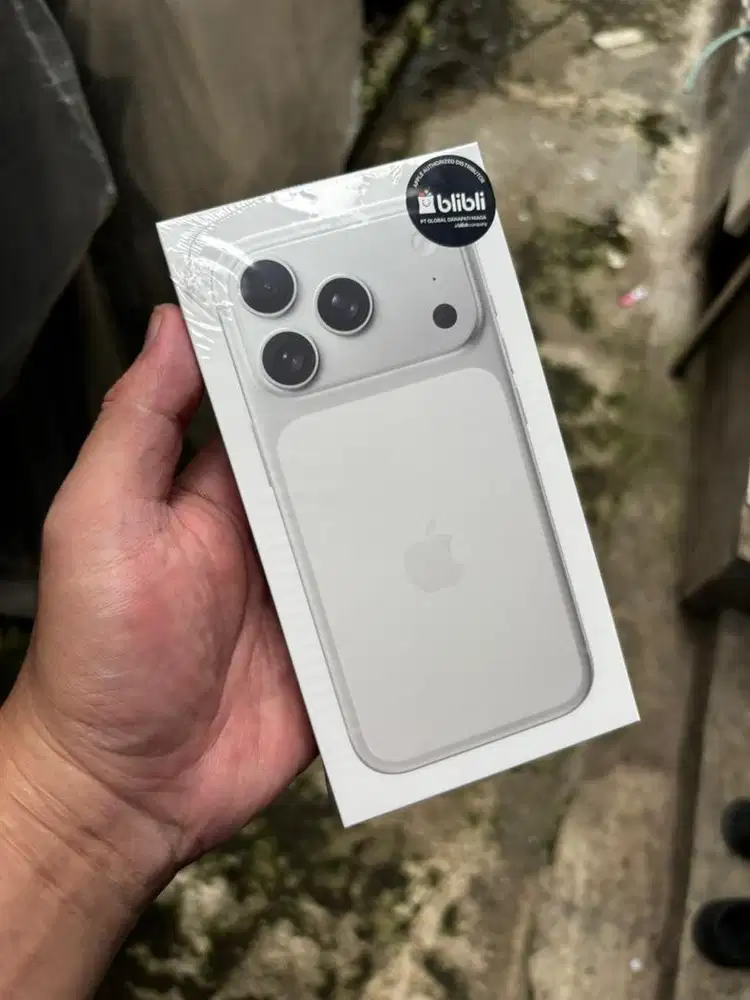 Iphone 17 Pro 256 Silver SAA Blibli BNIB Resmi Segel No Repack