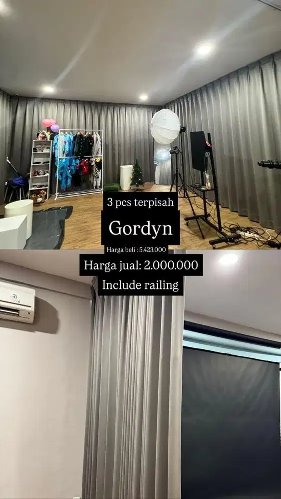 GORDEN 3 PCS & RAILING