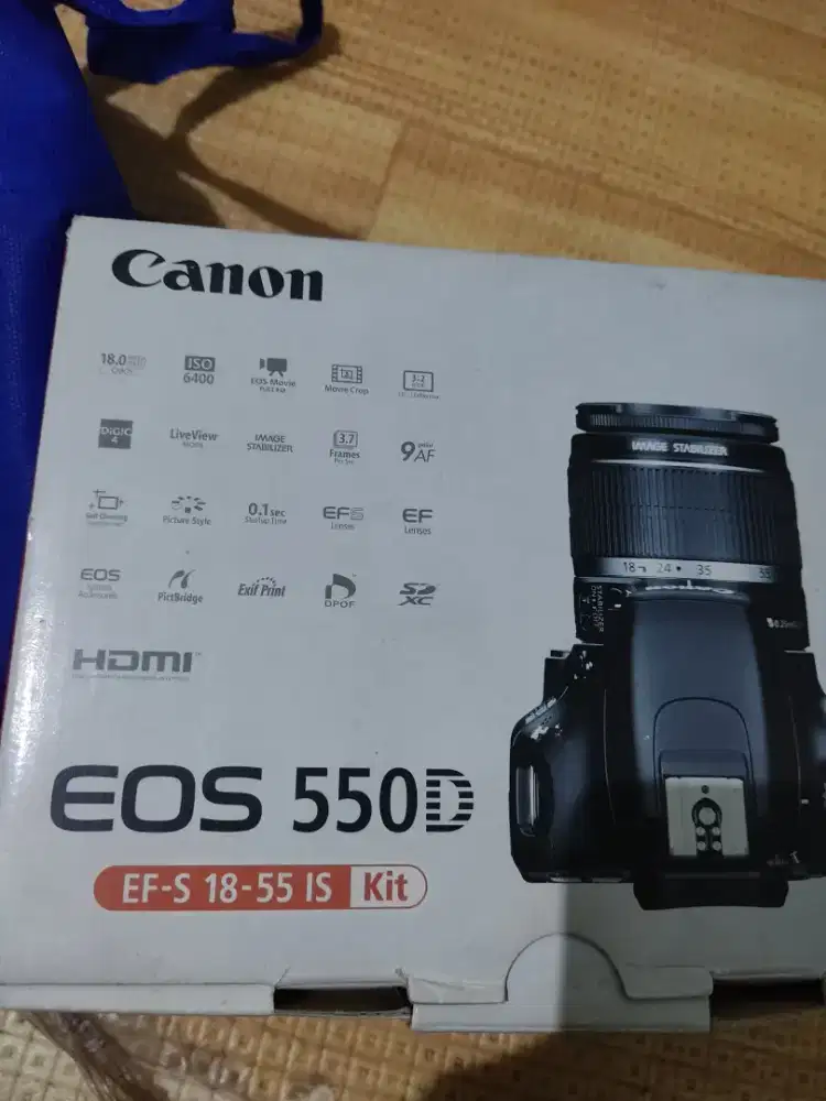 Canon 550d full set minus tombol