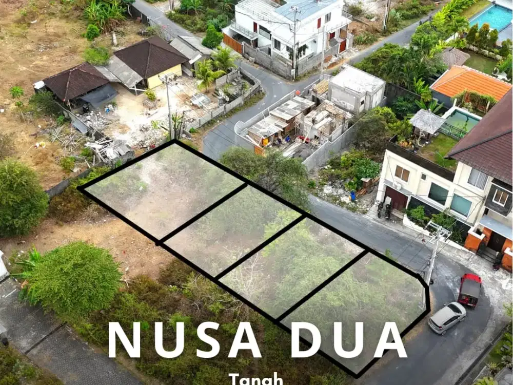 For Sale Tanah Luasan Kecil Nusa Dua Dekat Politeknik Pariwisata Bali