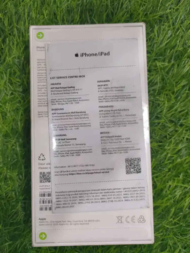 Apple iPhone 13 128 GB midnight iBox resmi TAM