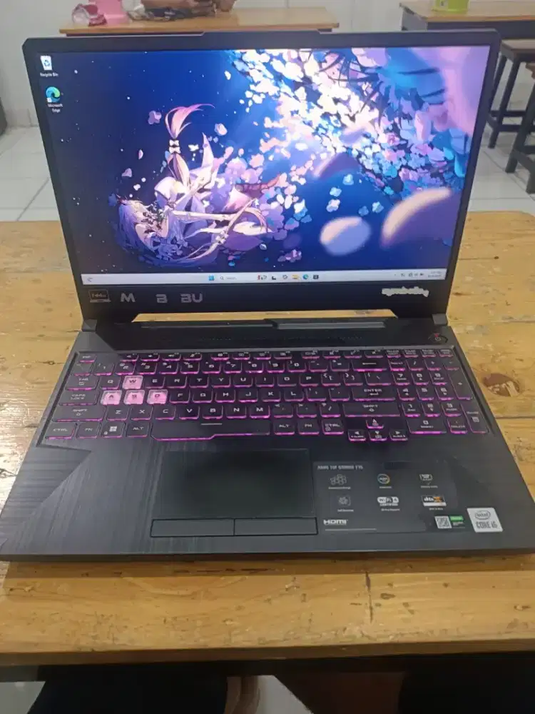 Laptop gaming f15 ex BUMN