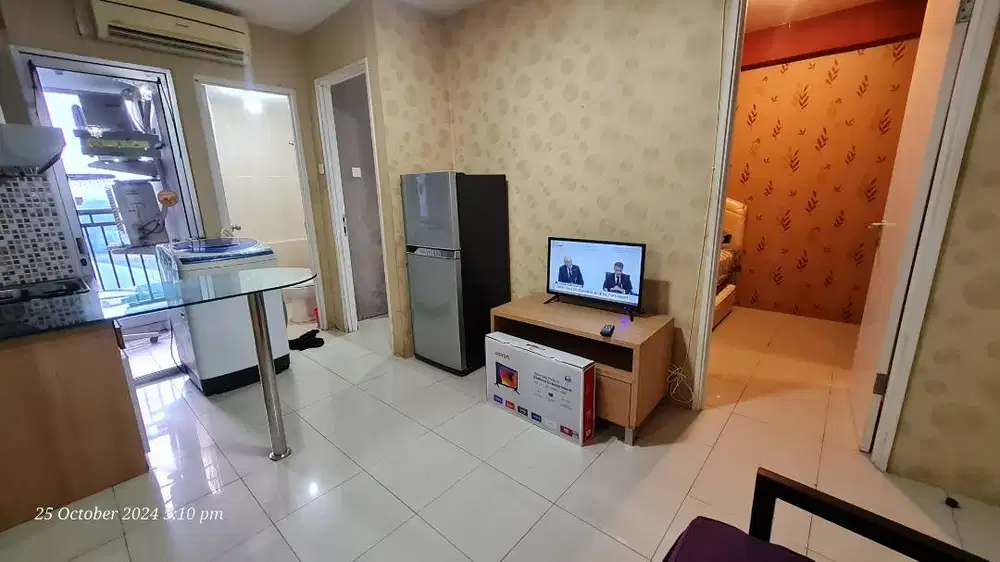 Disewakan Apartemen Kalibata Tower NUSA 2BR Lt 8 Furnish view Danau