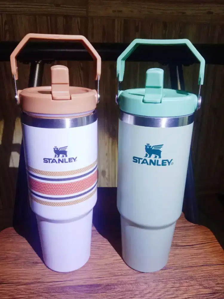 Tumbler stanley putih dan sage