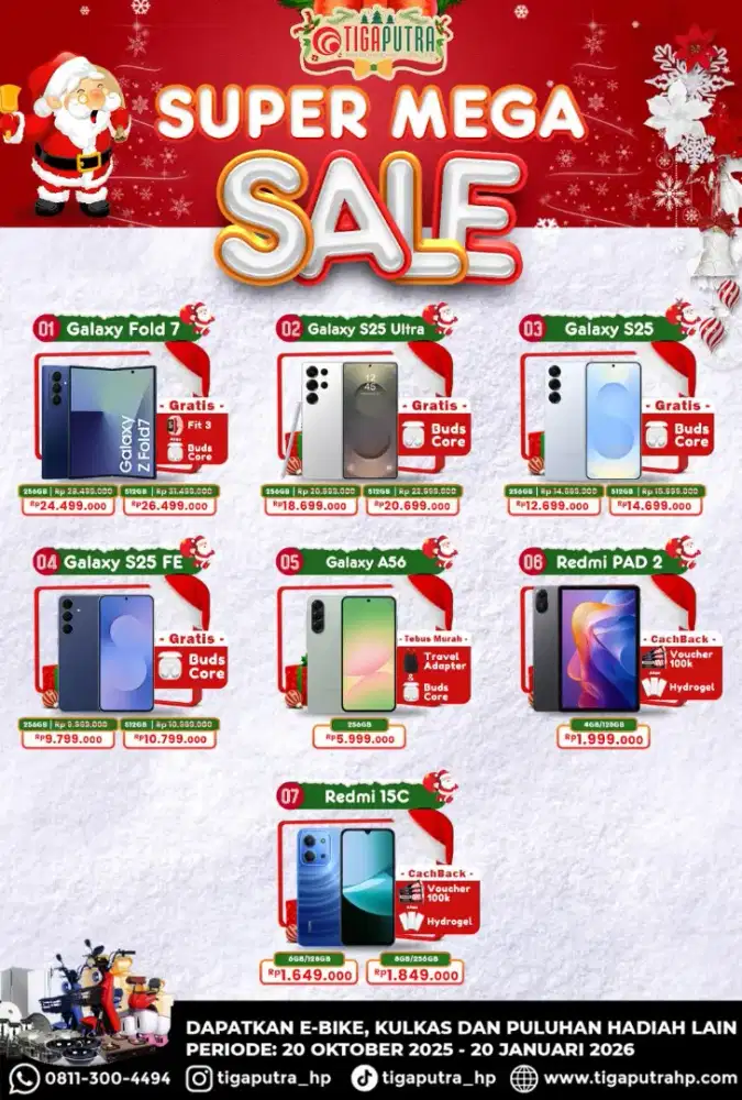SUPER SALE SAMSUNG  PROMO AKHIR TAHUN
