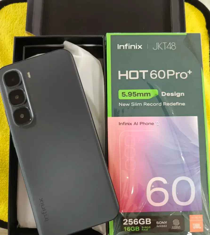 Infinix Hot 60 Pro plus Nfc ram 8/256 mulus dan pemakaian 1 bulan