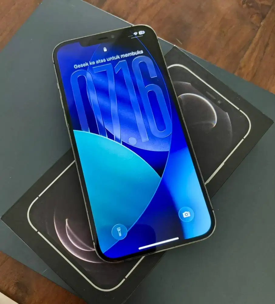 Iphone 12 Promax 256GB Graphite imei regist