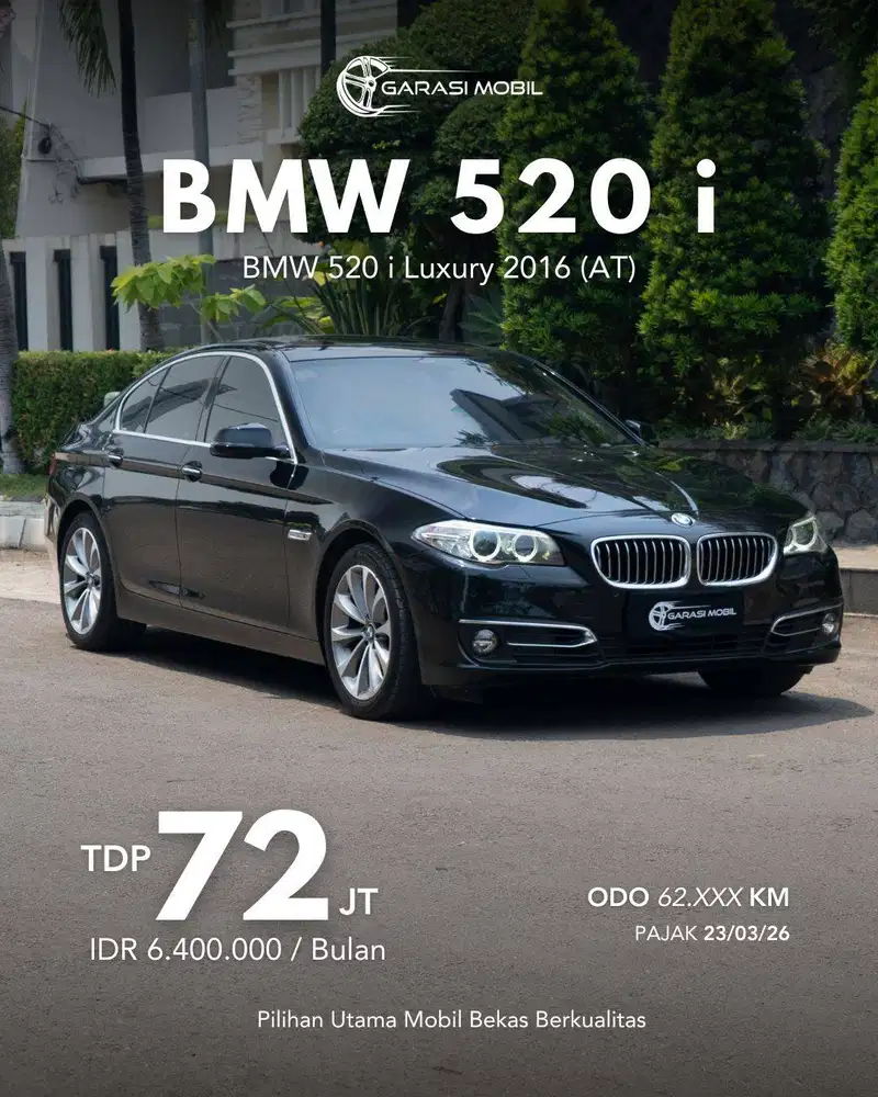 BMW 520i Luxury 2016 (AT)