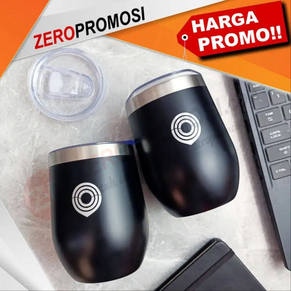 Tumbler Stainless Model Telur Viral Cocok untuk Gift Perusahaan