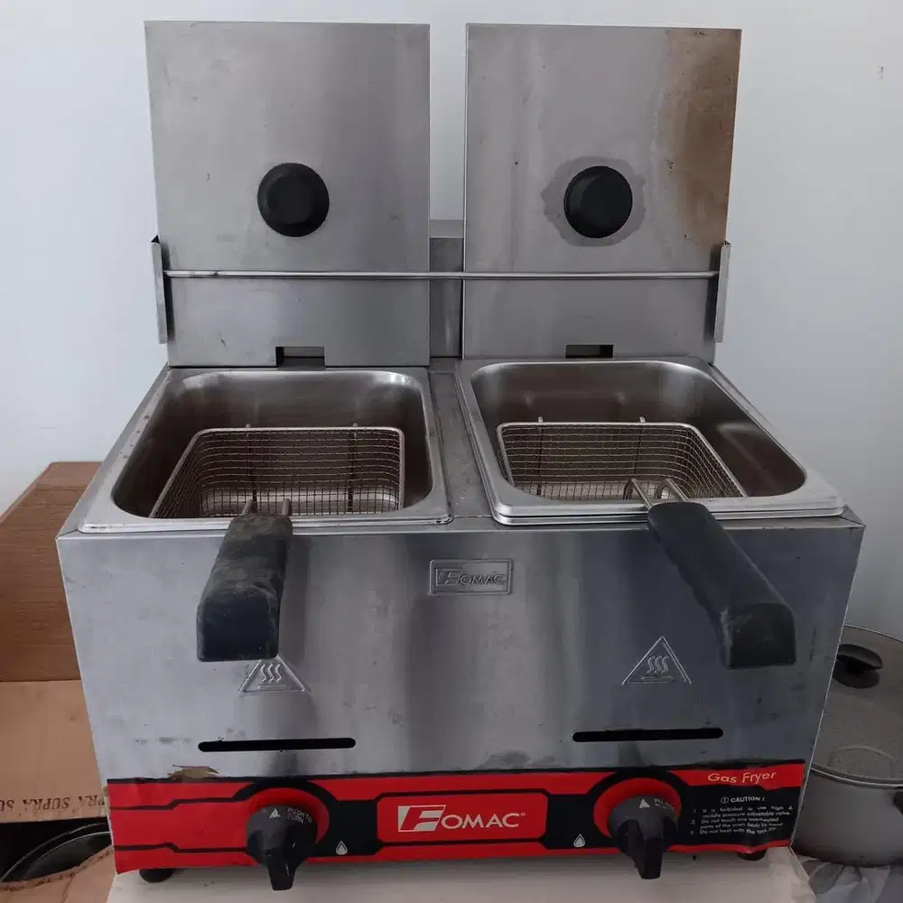 Fomac deep fryer 2 tungku