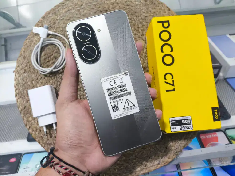 Poco C71 4/128 Fullset Ori