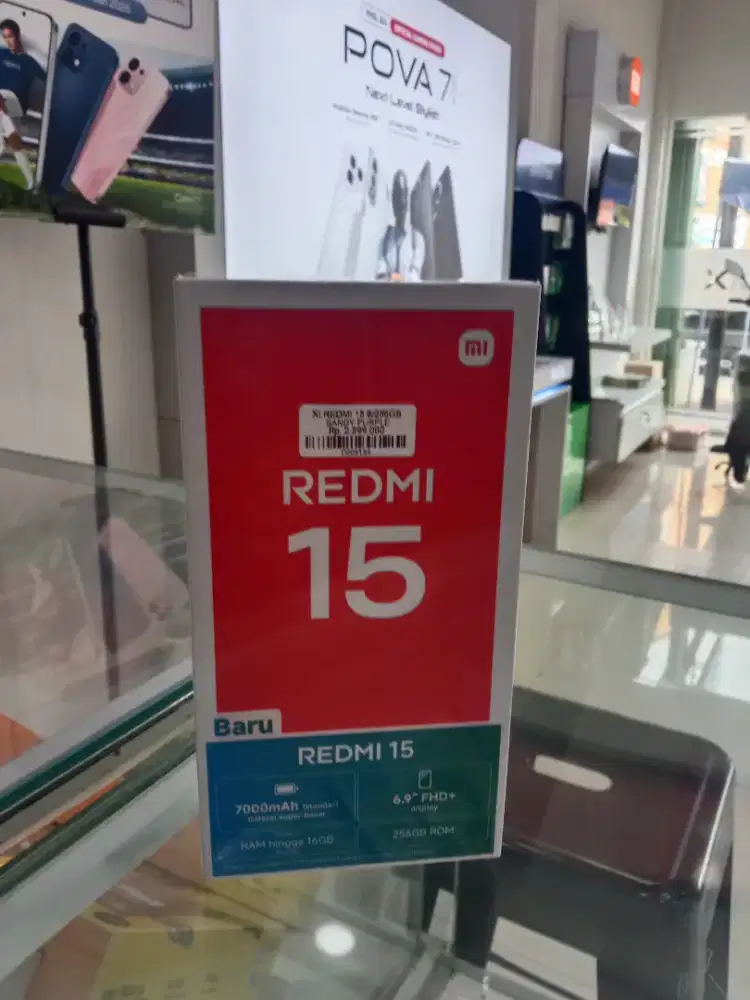 Redmi 15 ram 8+256
