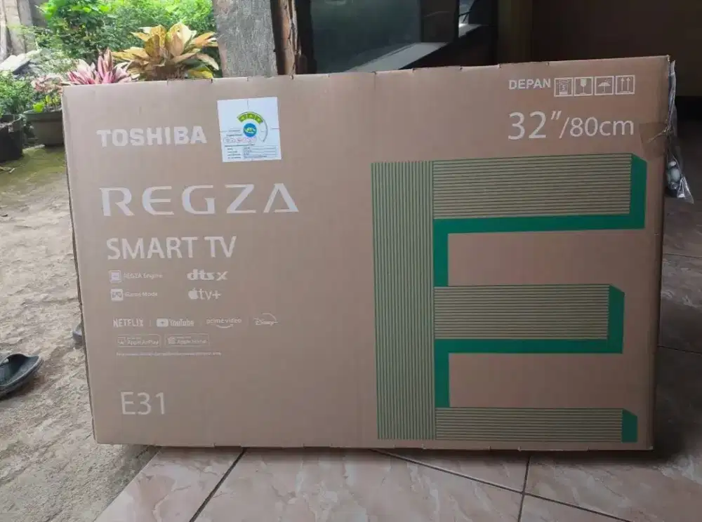 Tv toshiba 32 smart tv baru youtube netflix
