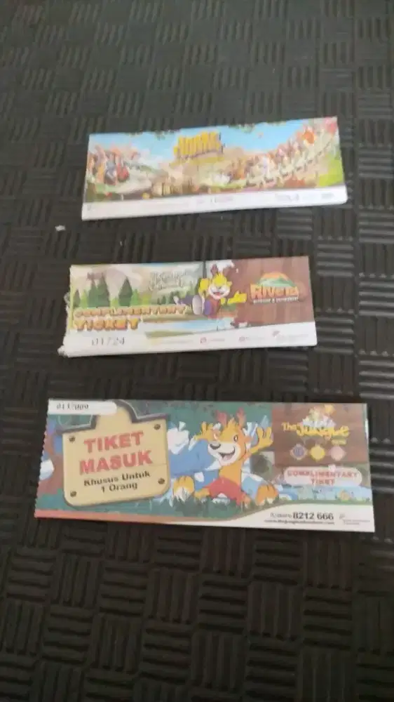 Jual voucher jungle land adventure, jungle land waterpark dan rivera
