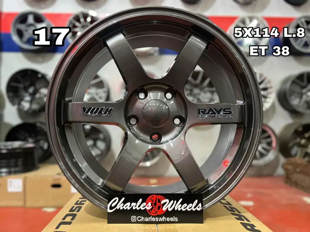 VELG TE37 R17 RC RING 17 MURAH