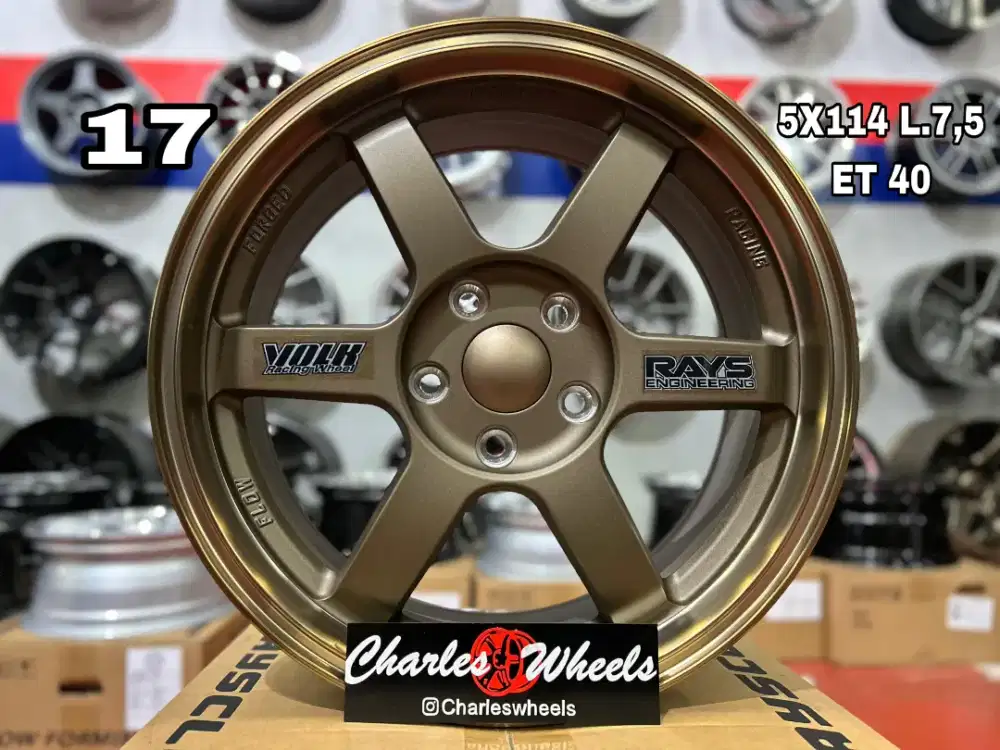 VELG TE37 RING 17 MURAH
