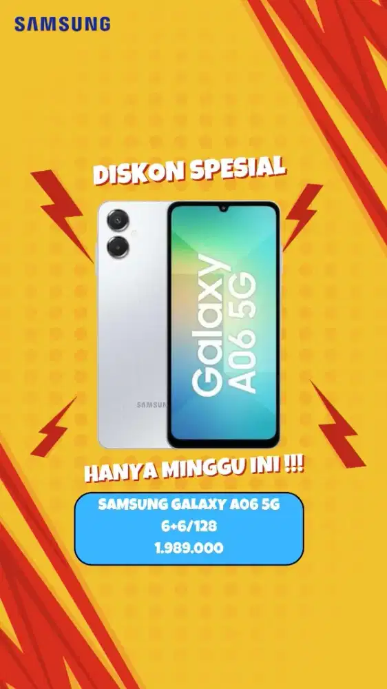 DISKON HARGA SAMSUNG A06 5G