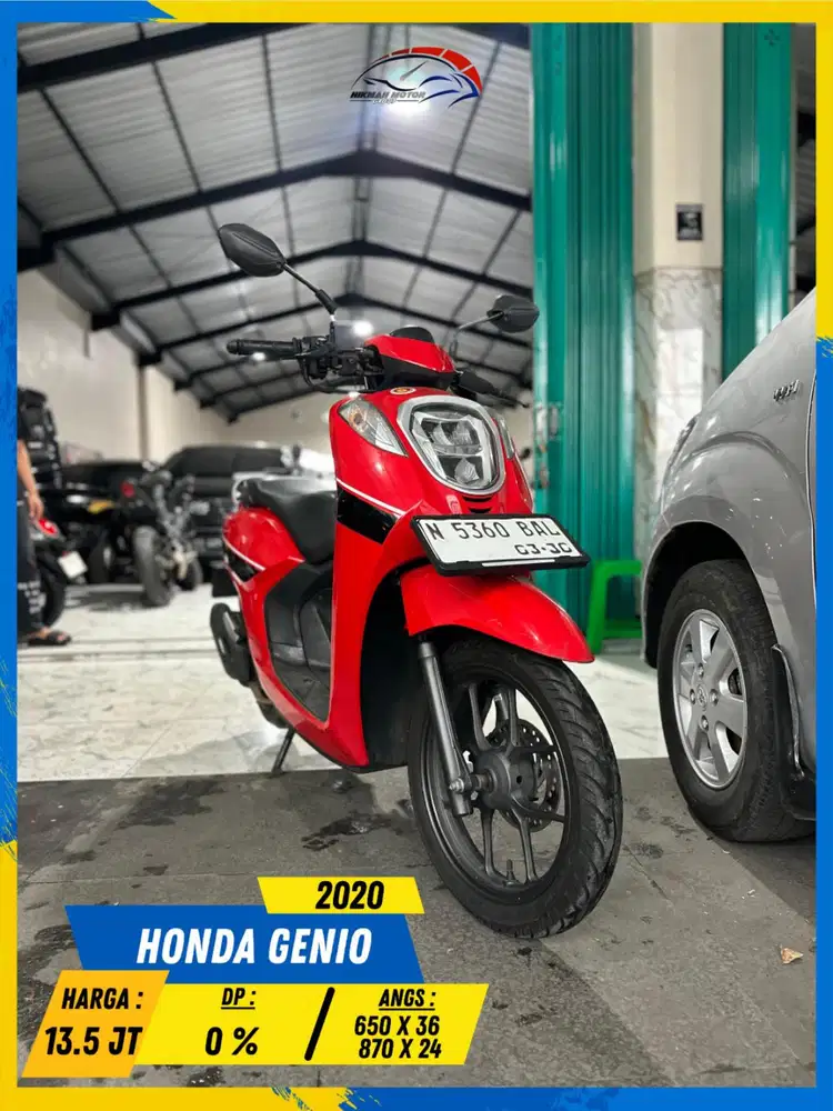 HONDA GENIO 2020 BEKAS RASA BARU BOSSKU HIKMAH MOTOR KEPUH MALANG