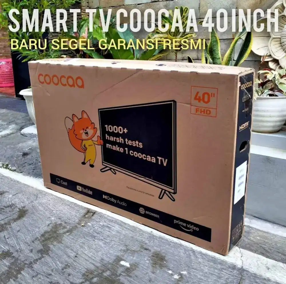Tv coocaa 40 smart tv baru youtube digital